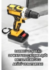 BFS Metal Dişli 24W Akülü Matkap -Çift Bataryalı ve LED Çalışma Işığı ile Tam Set