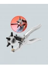 BFS Metal Gövdeli Ayarlanabilir Deri Delme Pensesi 2.5–5 mm Delik Açma Aracı
