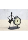 BFS Metal Saatli Gitar Çalan Müzisyen Alk4334