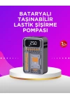 BFS Mini Boy Elektrikli Şarjlı Yüksek Basınçlı Lastik Şişirme Pompası