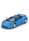 BFS   Mini Gt 1:64 Bugatti EB110 GT Blue Bugatti