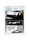 BFS  Mini GT 1/64 Lamborghini Aventador SVJ 63 Bianco Asopo