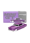 BFS   Mini Gt 1/64 Lincoln Capri Hot Rod 1954 Purple Metallic