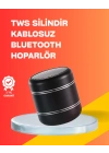 BFS Mini Silindir Kablosuz Hoparlör Güçlü Ses 4W Bas + TWS Senkron Özellik