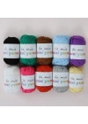 BFS  Mini Yarns 10 lu Paket 10gr Renkli El Örgü