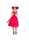 BFS     Minnie Mouse Kostüm Seti Taç Kuyruk Papyon Gösteri Seti