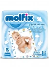 BFS   Molfix Bebek Bakım Örtüsü 60x60 10 Adet