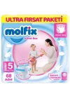 BFS   Molfix Külot Bez Ultra Fırsat Paketi 5 Beden 12-17 Kg 68 Adet