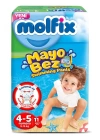 BFS   Molfix Mayo Bez 4-5 Beden 9-15 Kg 11 Adet