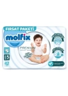 BFS   Molfix Premium Bebek Bezi Fırsat Paketi 5 Beden 11-18 Kg 42 Adet