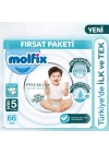 BFS   Molfix Premium Bebek Bezi Ultra Fırsat Paketi 5 Beden 11-18 Kg 66 Adet