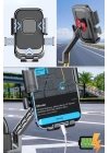 BFS  Motor,Motosiklet,Bisiklet ,Scooter İçin 360 Derece Dönebilen Dikiz Aynası Versiyonu Telefon Tutucu Aparat