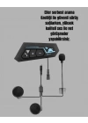 BFS Motosiklet Sürüşleri İçin BT22 Kask Bluetooth Kulaklık Mikrofonlu