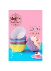 BFS  Muffin Kalıbı - Muffin Kağıdı - Muffin Kek Kalıbı 200 Adet