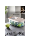 BFS MultiBox Erzak Bakliyat Kutusu Sürgülü Kapak 5 Litre 4 ADET