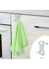 BFS  Mutfak Banyo Dolap Kapağına Takılan Meta Havlu Askılığı Aparatı