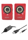 BFS  N62 1+1 Multimedia USB ve Jacklı Mini Hoparlör Yüksek Stereo Ses Sistemi