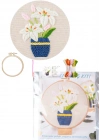 BFS Nakış Kitleri Kasnaklı 13.5 X 18.8 cm Zambak