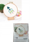 BFS Nakış Kitleri Kasnaklı 8.6 X 6 cm Roket