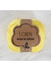 BFS  Natural Cotton Pastel Sarı El Örgü İpi - R086 - 33915