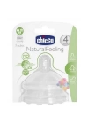 BFS     NaturalFeeling Biberon Emziği 4 Ay+ Akış Ayarlı 2li