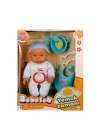 BFS Nessiworld 030021 Sunman, Bebelou Yemek Zamanı Sesli Bebek Seti 35 cm / +3 yaş