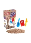 BFS Nessiworld 03690  Aksesuarlı Naturel Kinetik Oyun Kumu 1000 gr -Dede