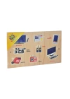 BFS Nessiworld  105 Woodoy Yapboz İletişim Araçları