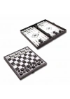 BFS Nessiworld   1050170 Manyetik Satranç-Tavla 2si 1 Arada -Starokey