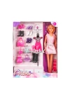 BFS Nessiworld 1429 SUN-RST-SIS- Alisha Yedek Ayakkabı ve Çantalı Bebek Oyun Seti - Sunman
