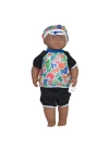 BFS Nessiworld 2251 Gamze, Konuşan Aliş Erkek Kel Bebek 55 cm