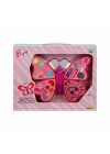 BFS Nessiworld 2603 Kelebek Şekilli 4 Katmanlı Makyaj Güzellik Seti -Sunman