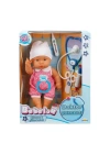 BFS Nessiworld 30111 Bebelou Doktor Zamanı Sesli Bebek Seti 35 cm -Sunman