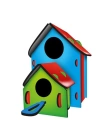 BFS Nessiworld 5269 Kumtoys Boyanabilir 3lü Kuş Evi - Bird House