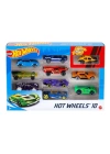 BFS Nessiworld 54886 Hot Wheels 10lu Araba Seti - Karışık Asorti