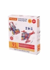 BFS Nessiworld 72986 Mucit 2si 1 Arada İnşa Seti 91 Parça -Polesie
