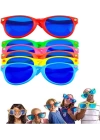 BFS Nessiworld  Büyük Parti Gözlüğü Rengarenk 12 Adet 27x9 cm
