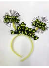BFS Nessiworld  Happy Birthday Neon Renk Doğum Günü Tacı 12 Adet