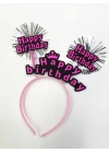 BFS Nessiworld  Happy Birthday Neon Renk Doğum Günü Tacı 12 Adet