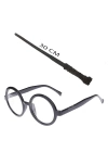 BFS Nessiworld  Harry Potter Asası 30 cm ve Siyah Çerçeveli Harry Potter Gözlüğü Seti