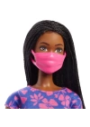 BFS Nessiworld HGX55 Barbie Brooklyn Seyahatte Bebeği ve Aksesuarları