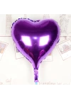BFS Nessiworld  Kalp Uçan Balon Folyo Mor 80 cm 32 inç