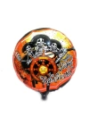 BFS Nessiworld  Kuru Kafalı Korsanlar Halloween Şekilli Folyo Balon 45 cm
