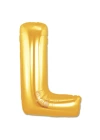 BFS Nessiworld  L Harf Folyo Balon Altın Renk  40 inç