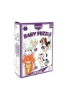 BFS Nessiworld LC7224 Laço Kids Baby Puzzle - Hayvanlar / 2+3+4+5 Parça Puzzle / +1 yaş