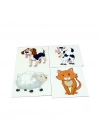 BFS Nessiworld LC7224 Laço Kids Baby Puzzle - Hayvanlar / 2+3+4+5 Parça Puzzle / +1 yaş