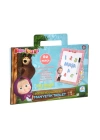 BFS Nessiworld MS7582 Laço, Maşa ile Koca Ayı Manyetik Tablet / +3 yaş