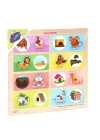 BFS Nessiworld ONY-363-364 Ahşap Tutmalı Eşleştirme Hangi Hayvan Nerede Yaşar -Onyıl