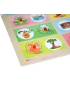 BFS Nessiworld ONY-363-364 Ahşap Tutmalı Eşleştirme Hangi Hayvan Nerede Yaşar -Onyıl