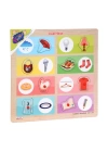 BFS Nessiworld ONY-369-370 Ahşap Tutmalı Eşleştirme İlişkili Nesneler -Onyıl